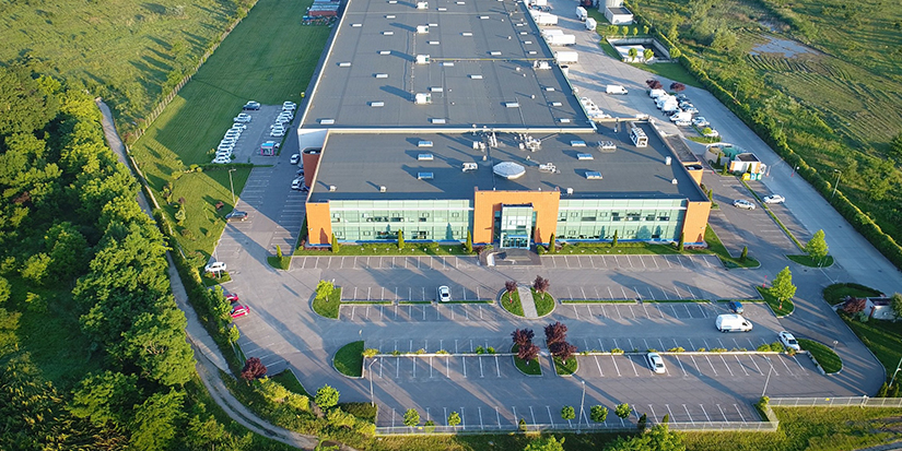 Dr. Max Romanya İlaç deposu Atlantik Grup Rooftop Üniteleri İle Klimatize Edilecektir. 3 Dr Max Romanya Ilac deposu